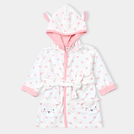 HOODED BABY BATH GOWN