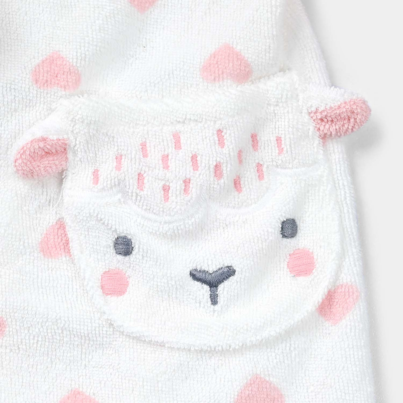 HOODED BABY BATH GOWN