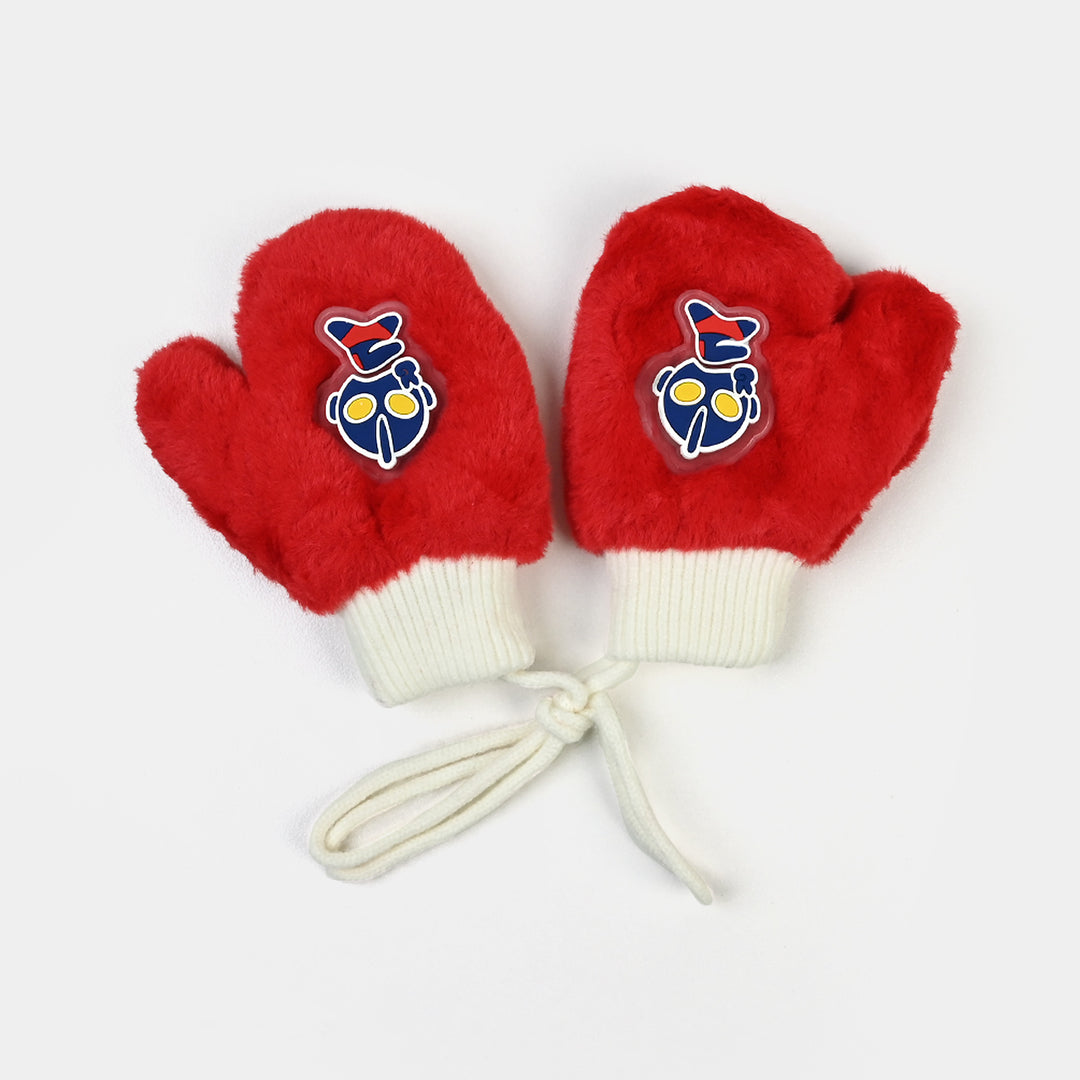 Kids Winter Warm Gloves With Light