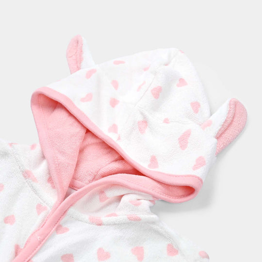 HOODED BABY BATH GOWN