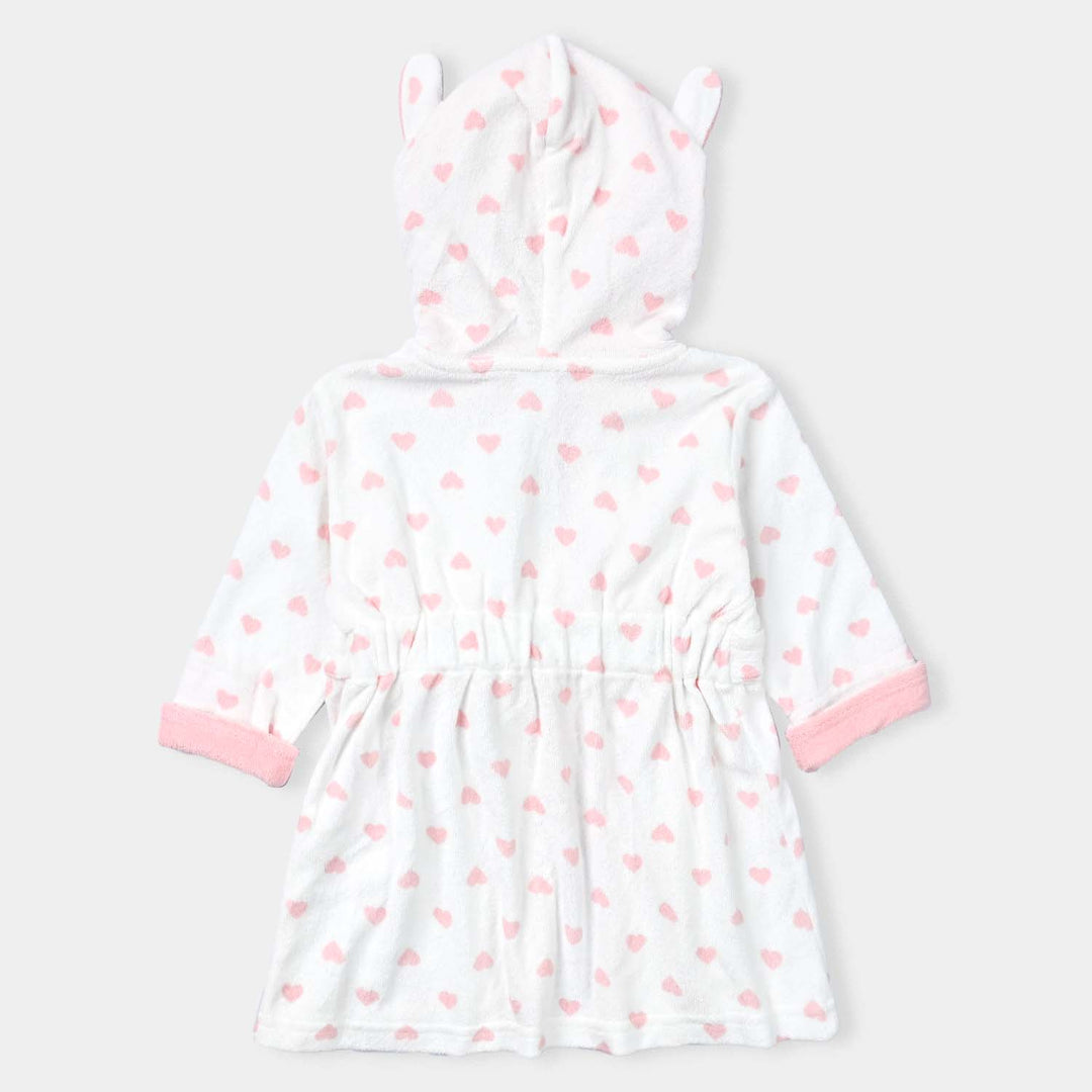 HOODED BABY BATH GOWN