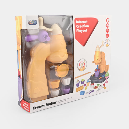 Kids Cream Maker Playset – Interactive Pretend Dessert Station