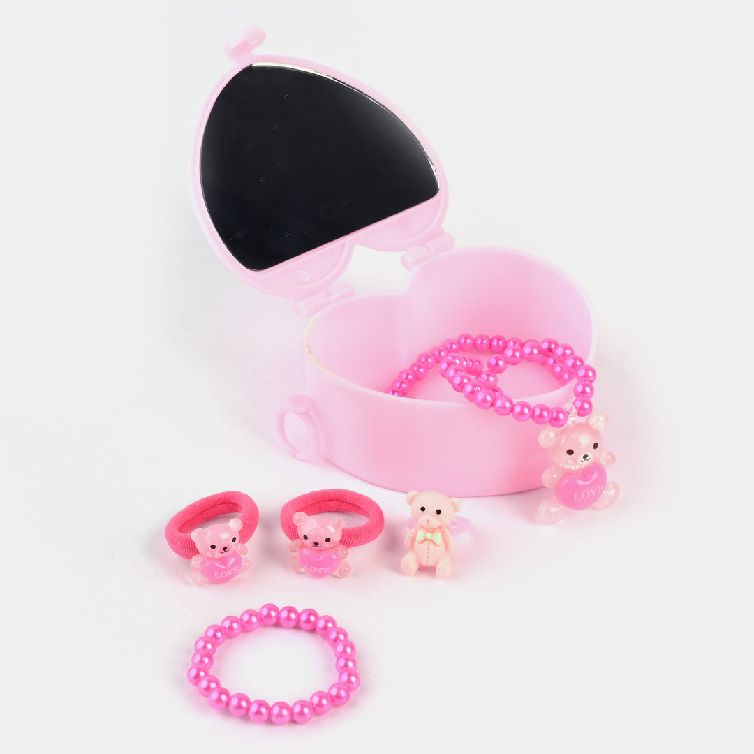 Heart Shape jewelry Set Box For Girls