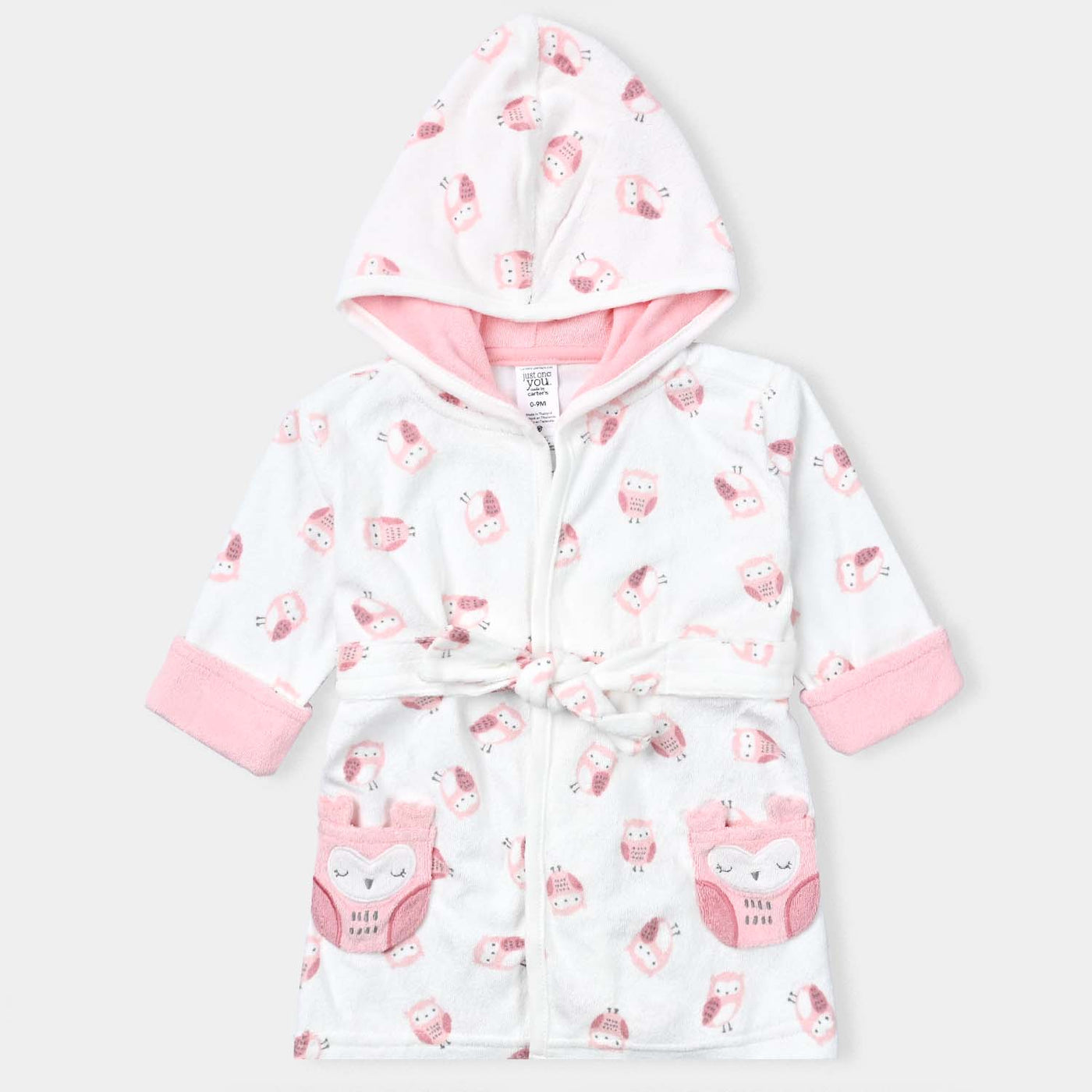 HOODED BABY BATH GOWN