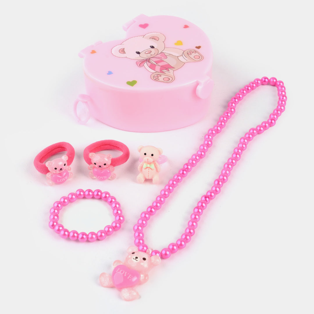 Heart Shape jewelry Set Box For Girls