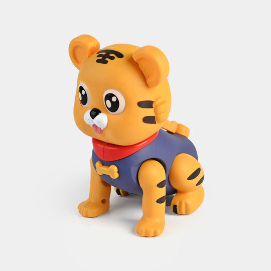 Electric Jumping Tiger Musical Toy For Kids