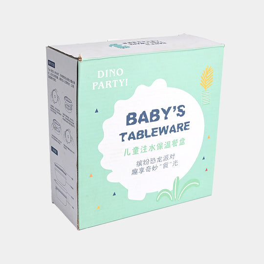 Dino Party Baby Tableware | Light Green