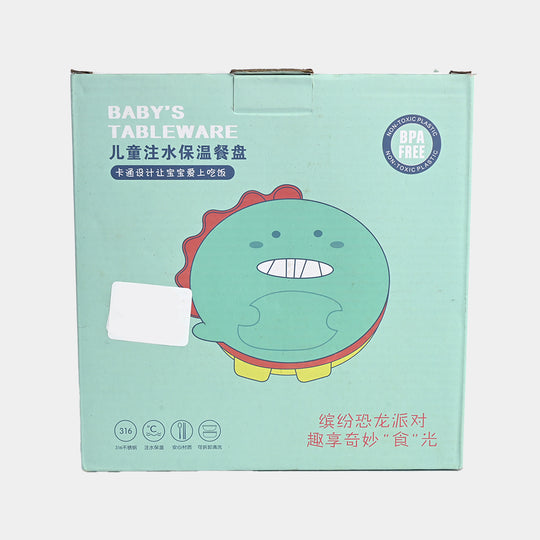 Dino Party Baby Tableware | Light Green