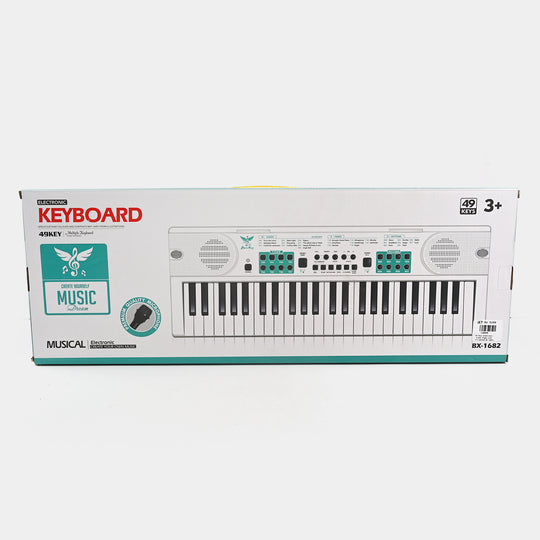 49 Keys Electronic Piano Organ With Microphone