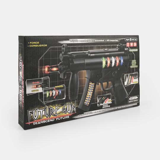 Electric Blaster Toy – Light & Sound Action Toy