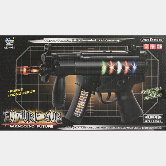 Electric Blaster Toy – Light & Sound Action Toy