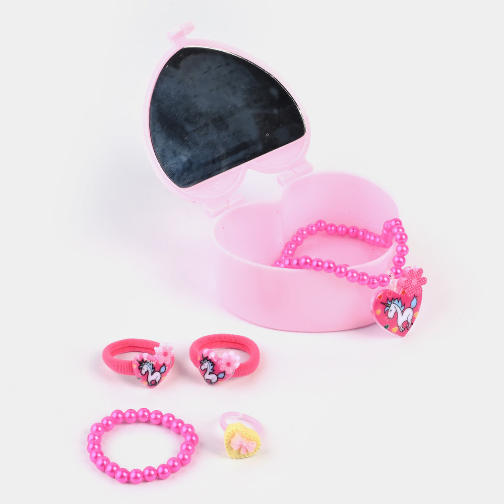 Heart Shape jewelry Set Box For Girls