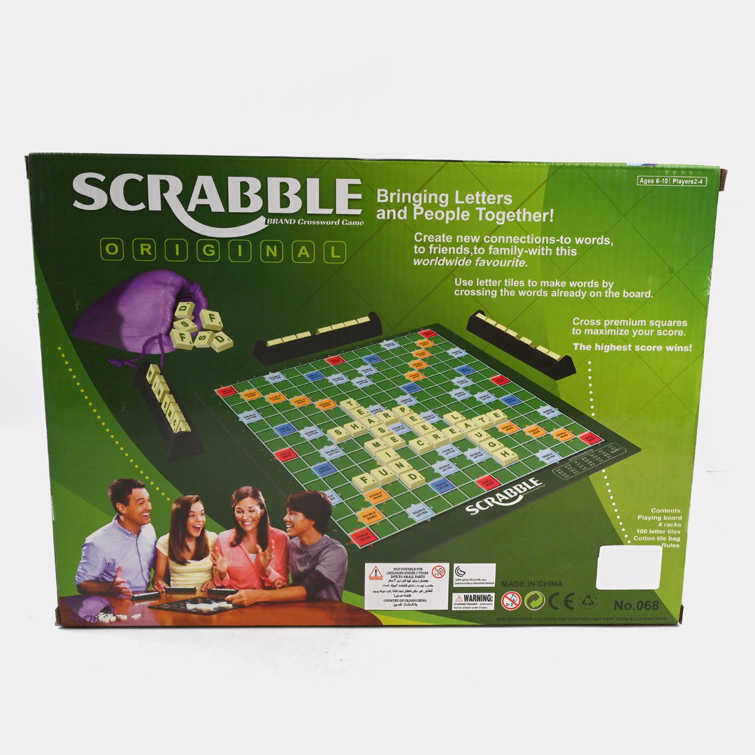 Scrabble Board Game For Kids