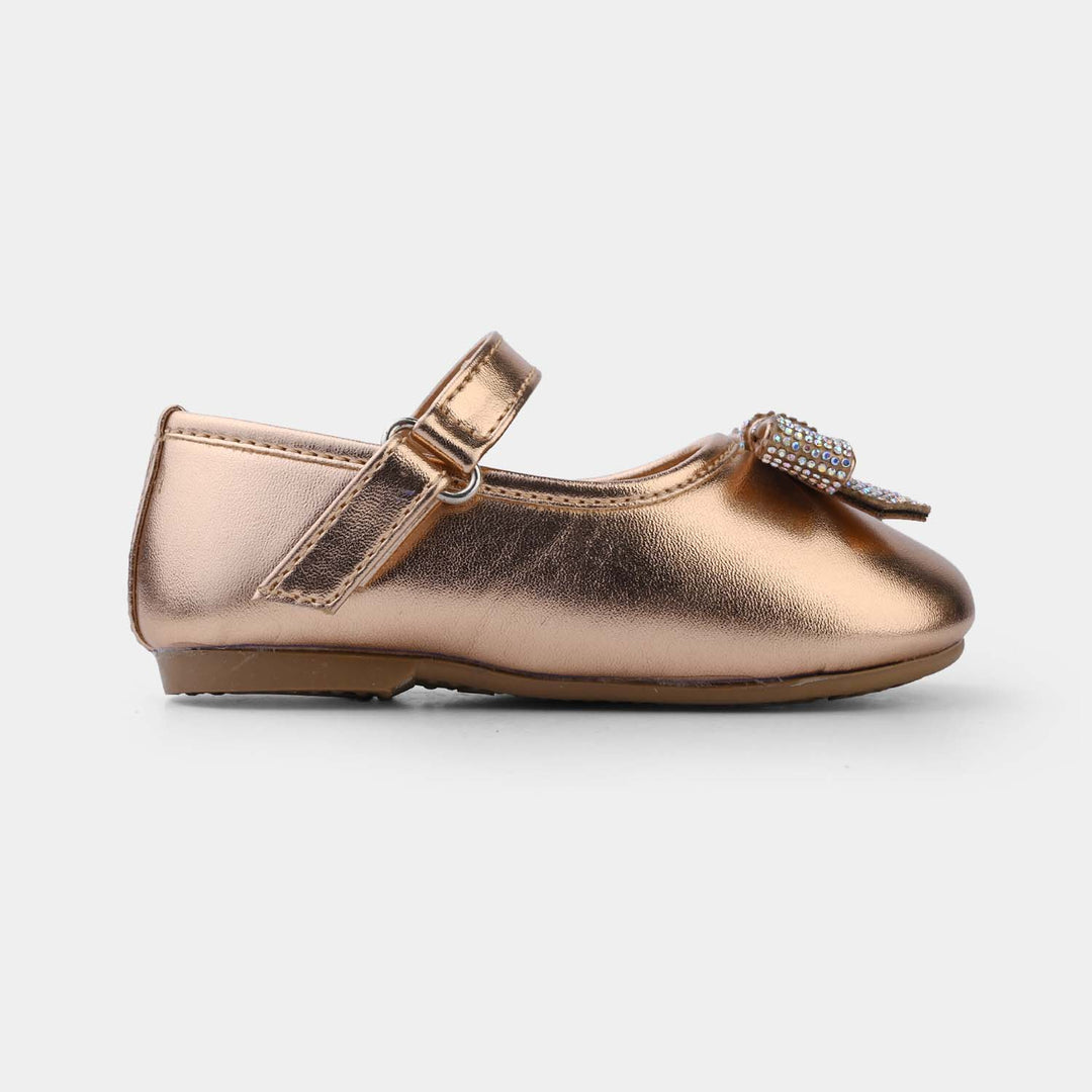 Girls Pumps ES-10-CHAMPAGNE