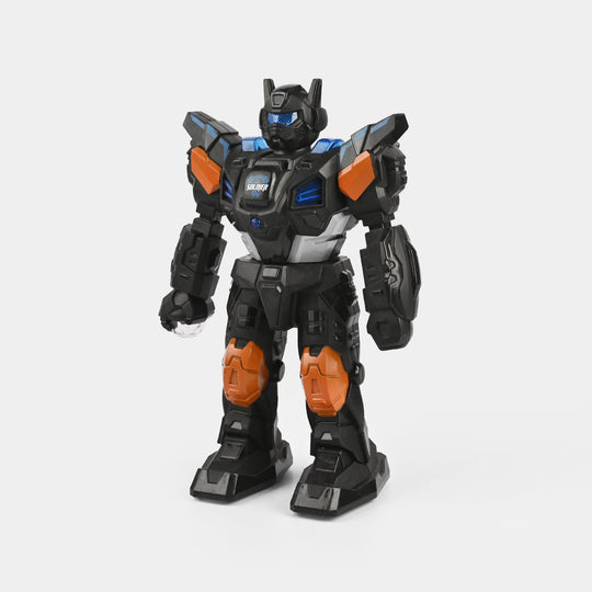 Universal Mecha Warrior Project Robot with Light & Sound for Kids