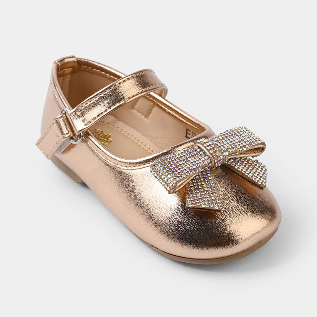 Girls Pumps ES-10-CHAMPAGNE