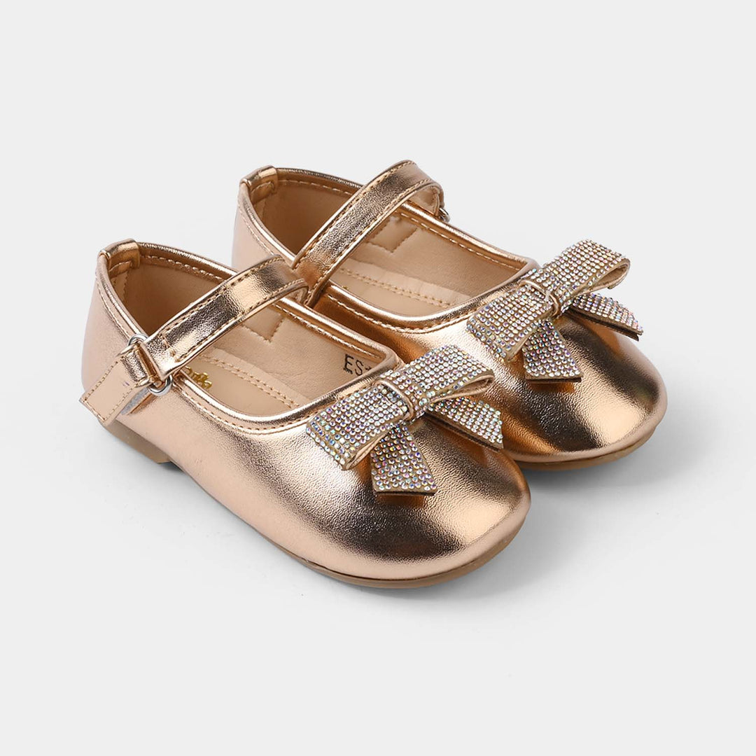 Girls Pumps ES-10-CHAMPAGNE