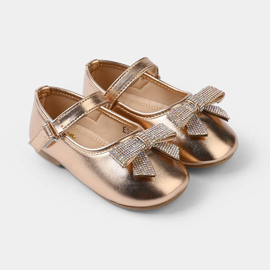 Girls Pumps ES-10-CHAMPAGNE
