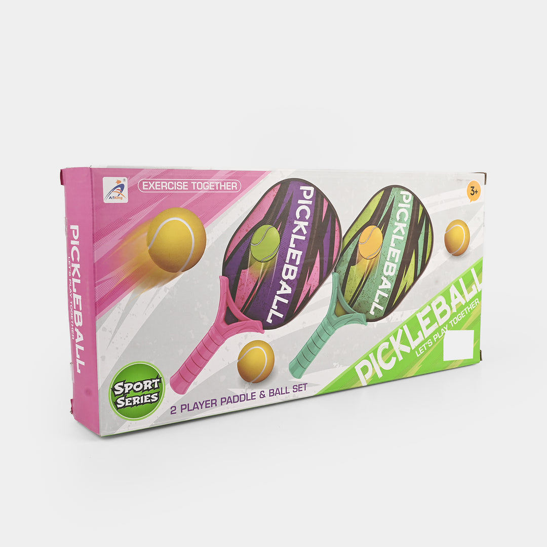 Sport Game 2-Player Paddle & Ball Set
