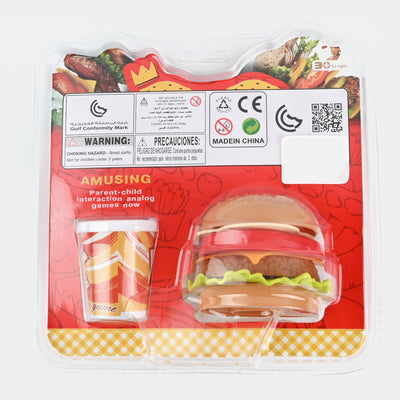 Burger Play Set For Kids