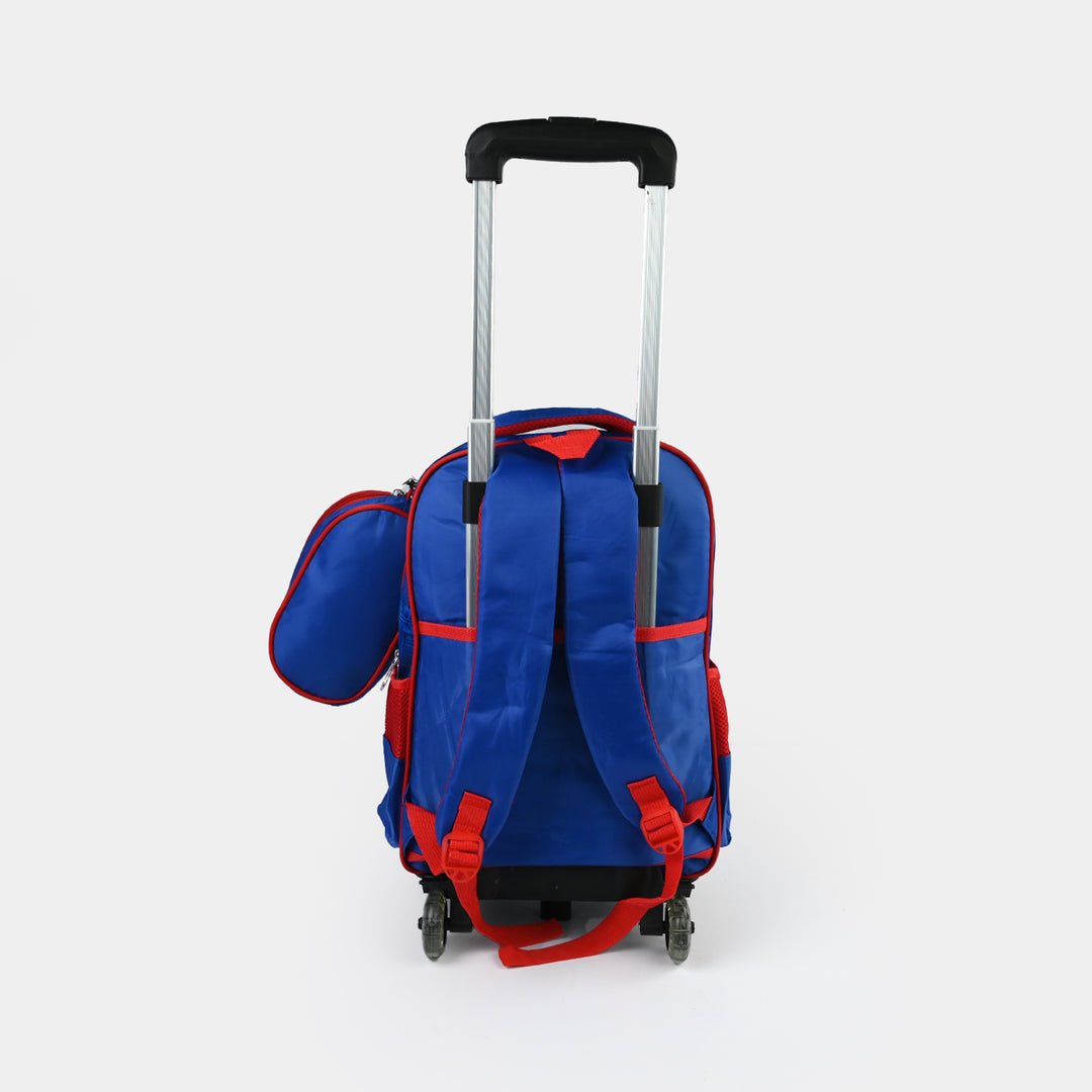 16" 3D Embossed Trolley Bag Set for Kids | Grade 1-4