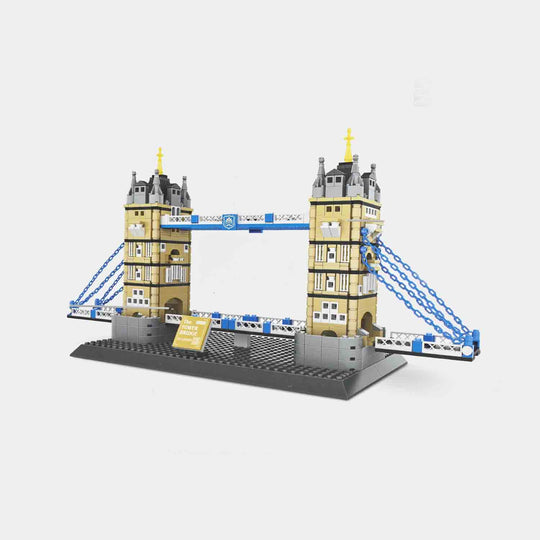 Educational Construction Architecture London Tower Bridge Blocks Toy