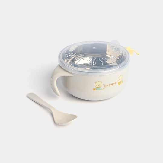 Dr Gym Baby Bowl with Spoon