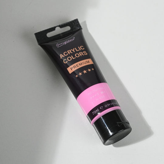 Artistic Acrylic Painting Color Neon Pink 75ml