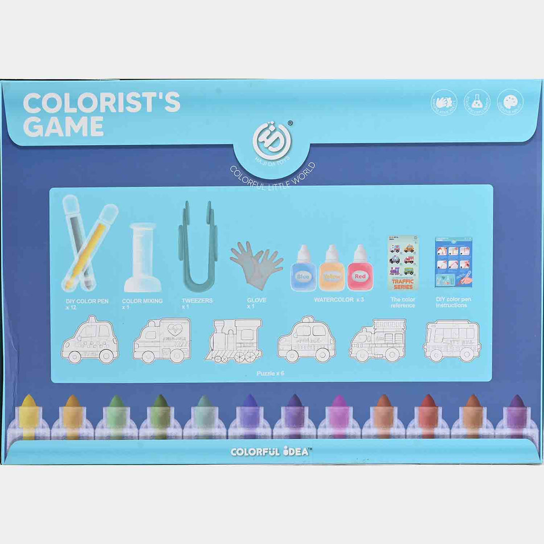 Colorist's Game For Kids