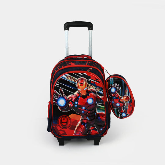 16" 3D Embossed Trolley Bag Set for Kids | Grade 1-4