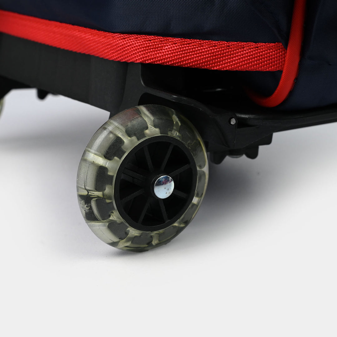 16" 3D Embossed Trolley Bag Set for Kids | Grade 1-4