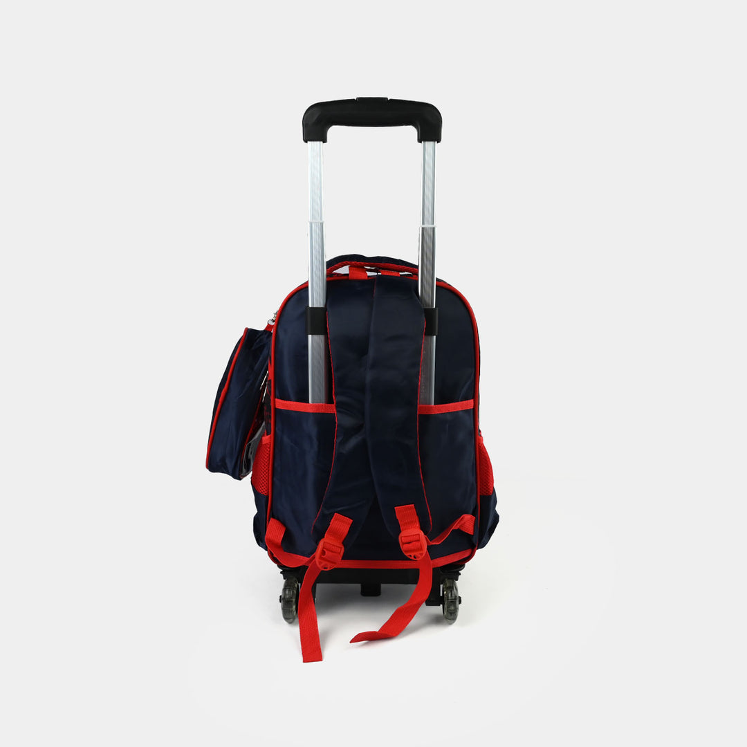 16" 3D Embossed Trolley Bag Set for Kids | Grade 1-4