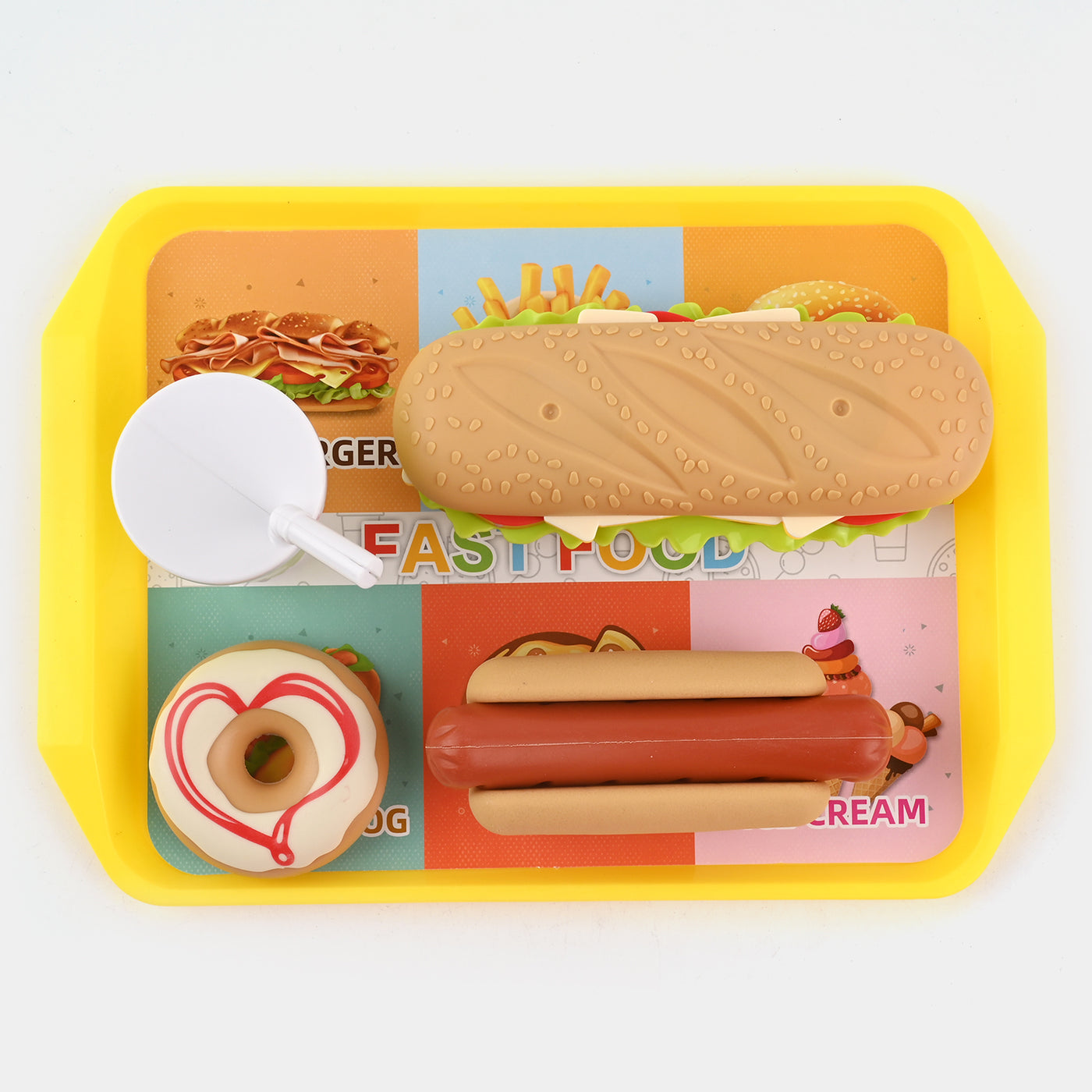 Burger Play Food Set Toy