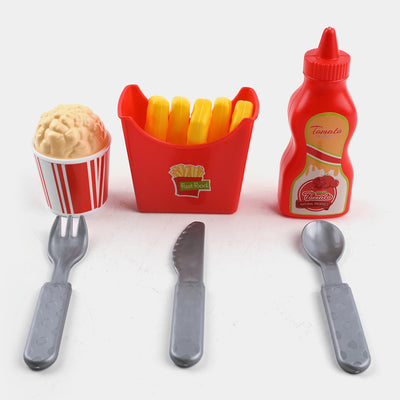 Burger Play Food Set Toy