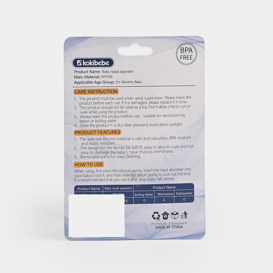 Baby Nasal Aspirator