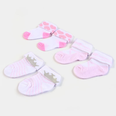 INFANT BABY 3 PAIR SOCKS | 0-12M