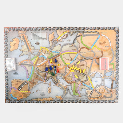 Ticket To Ride Europe Board Game