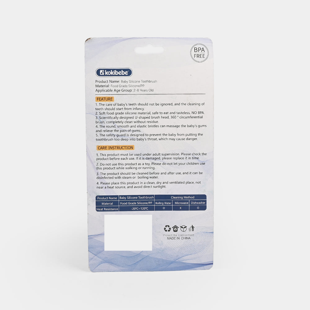 Baby Silicone Toothbrush