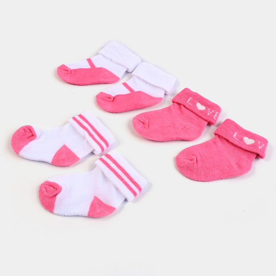 INFANT BABY 3 PAIR SOCKS | 0-12M