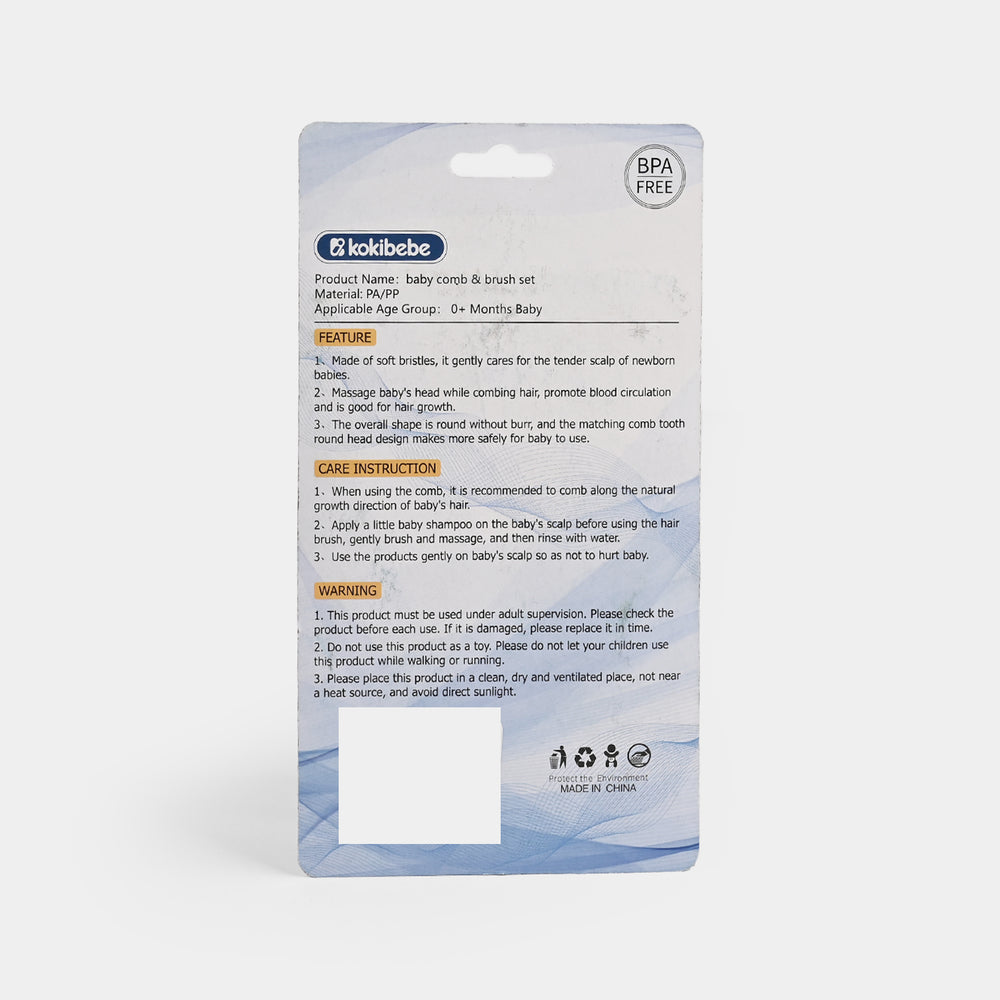 Baby Comb & Brush Set