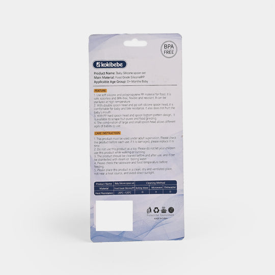 Baby Silicone Spoon Set