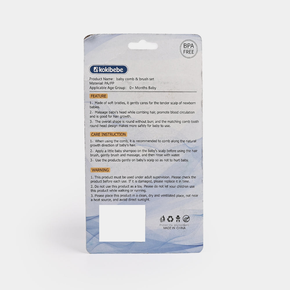 Baby Comb & Brush Set