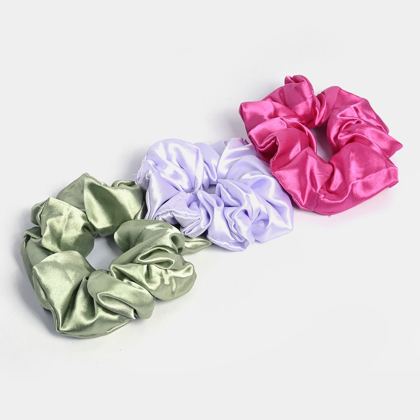 Silk Scrunchies 3PCs Pack