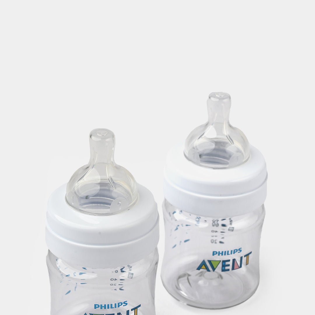 Philips Avent Classic Plus PP Wide Neck Bottle - 4oz / 125ml (Pack of 2)