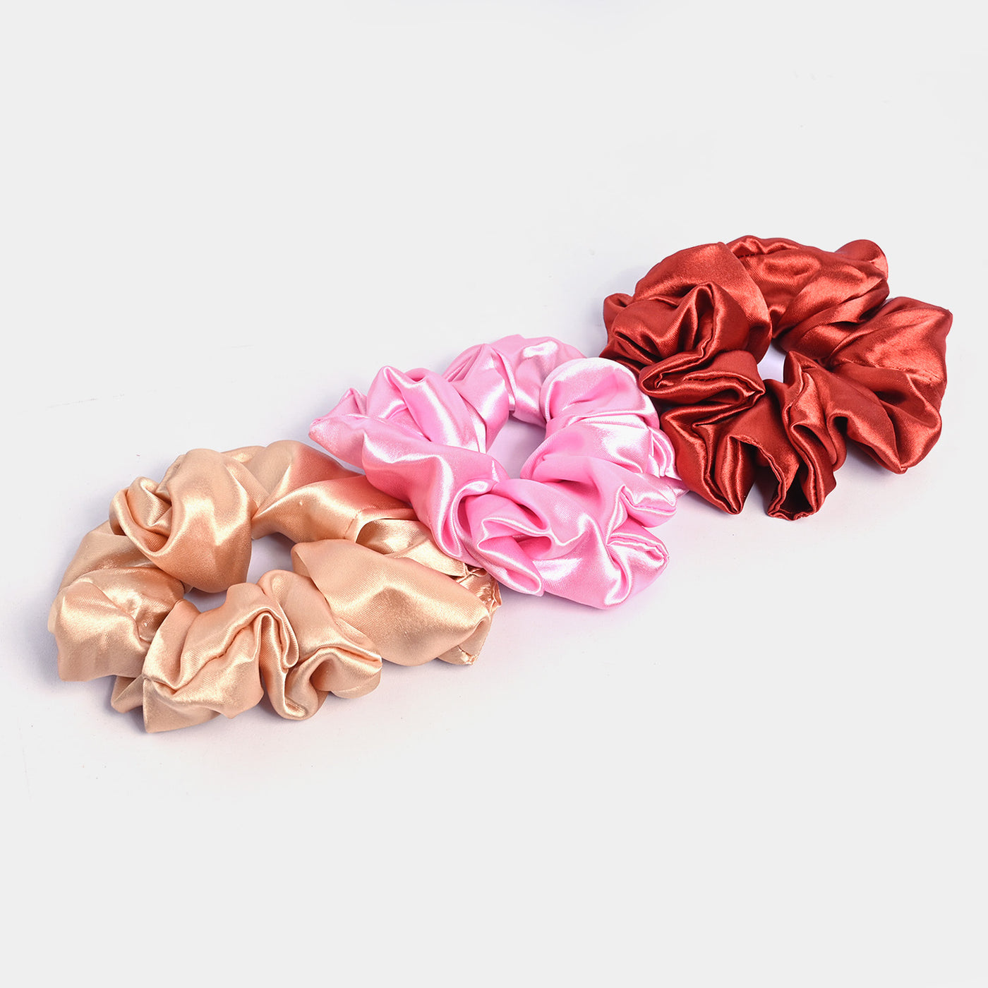 Silk Scrunchies 3PCs Pack