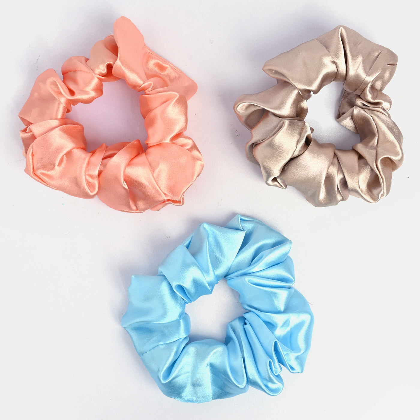 Silk Scrunchies 3PCs Pack