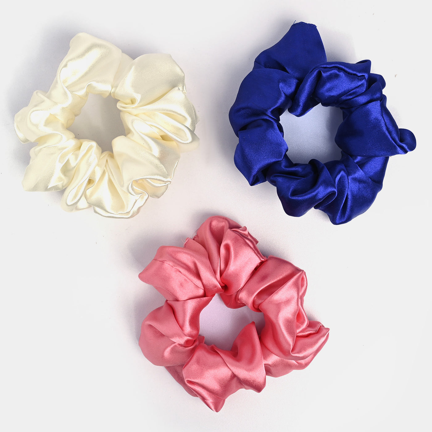 Silk Scrunchies 3PCs Pack