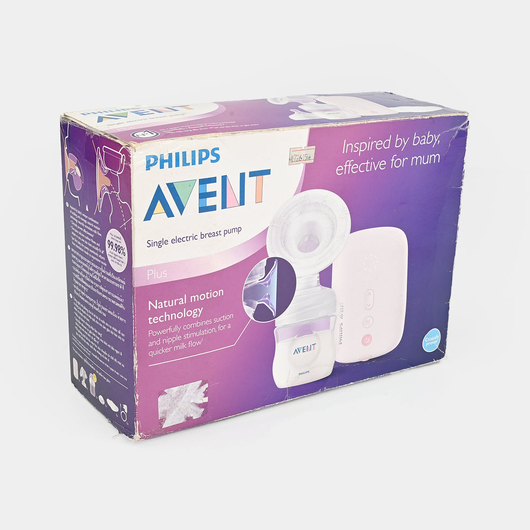 Natural Single Electric Breast Pump Standard SCF391/11