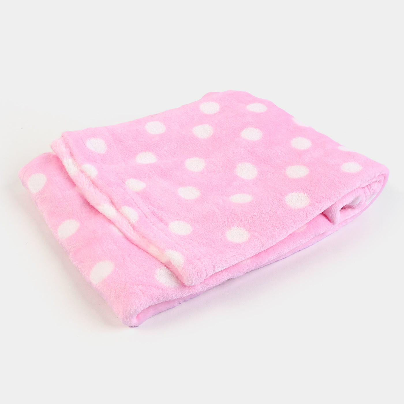 Baby Wrapping Sheet Dotted Design (Pink)