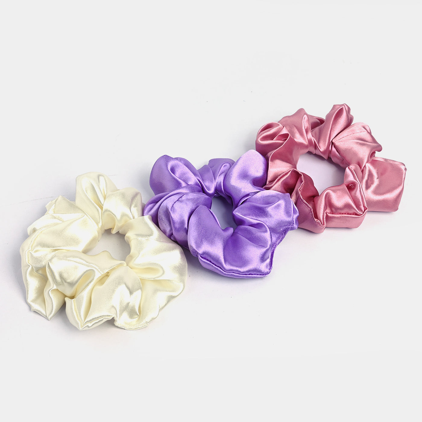 Silk Scrunchies 3PCs Pack